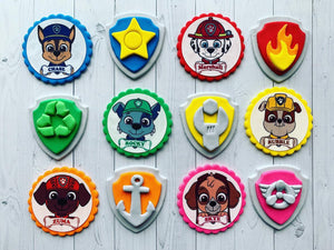 Paw Patrol Cupcake Toppers