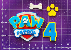 Paw Patrol Cake Toppers