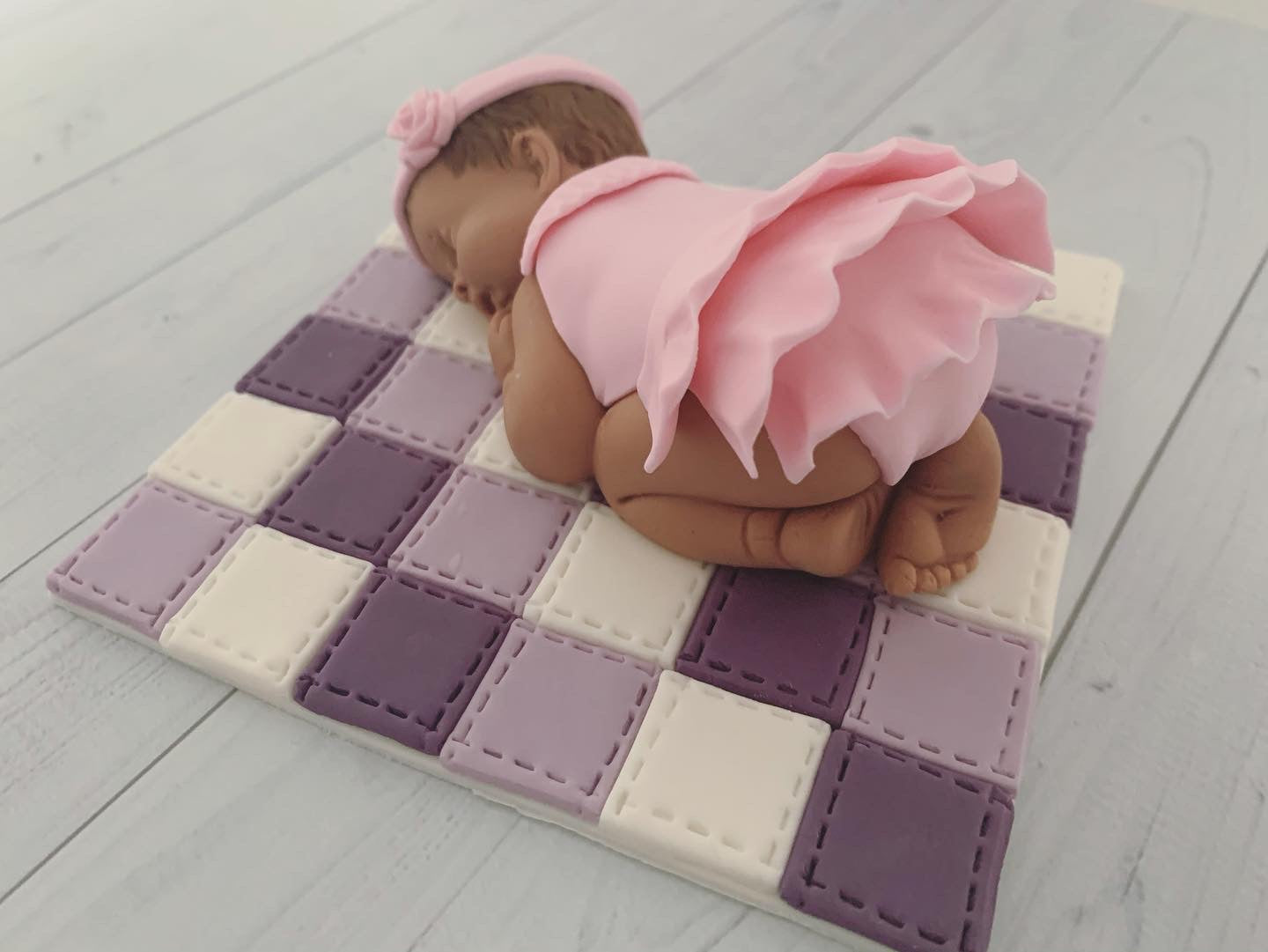 Baby on Quilt