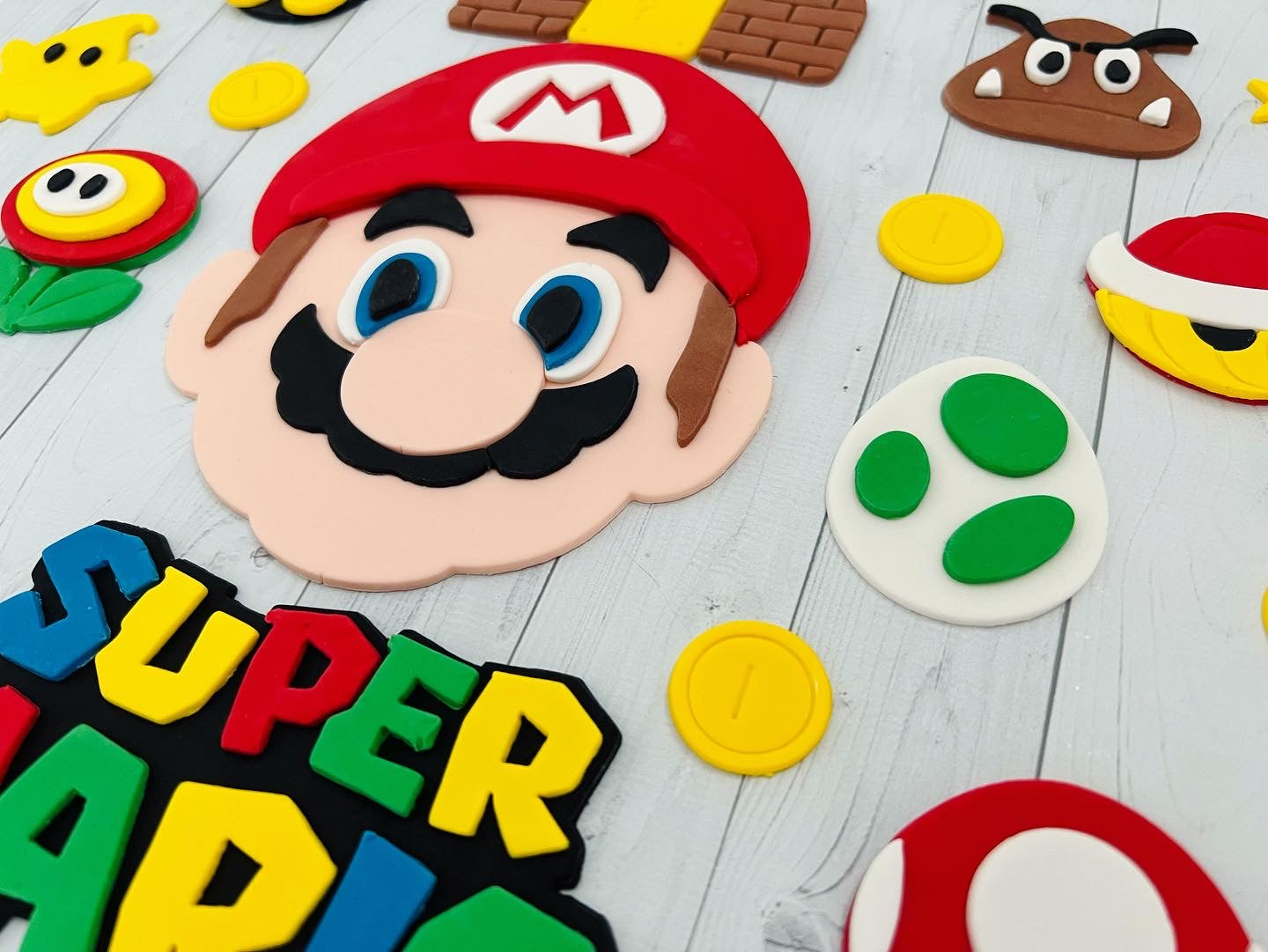 Mario Cake Toppers