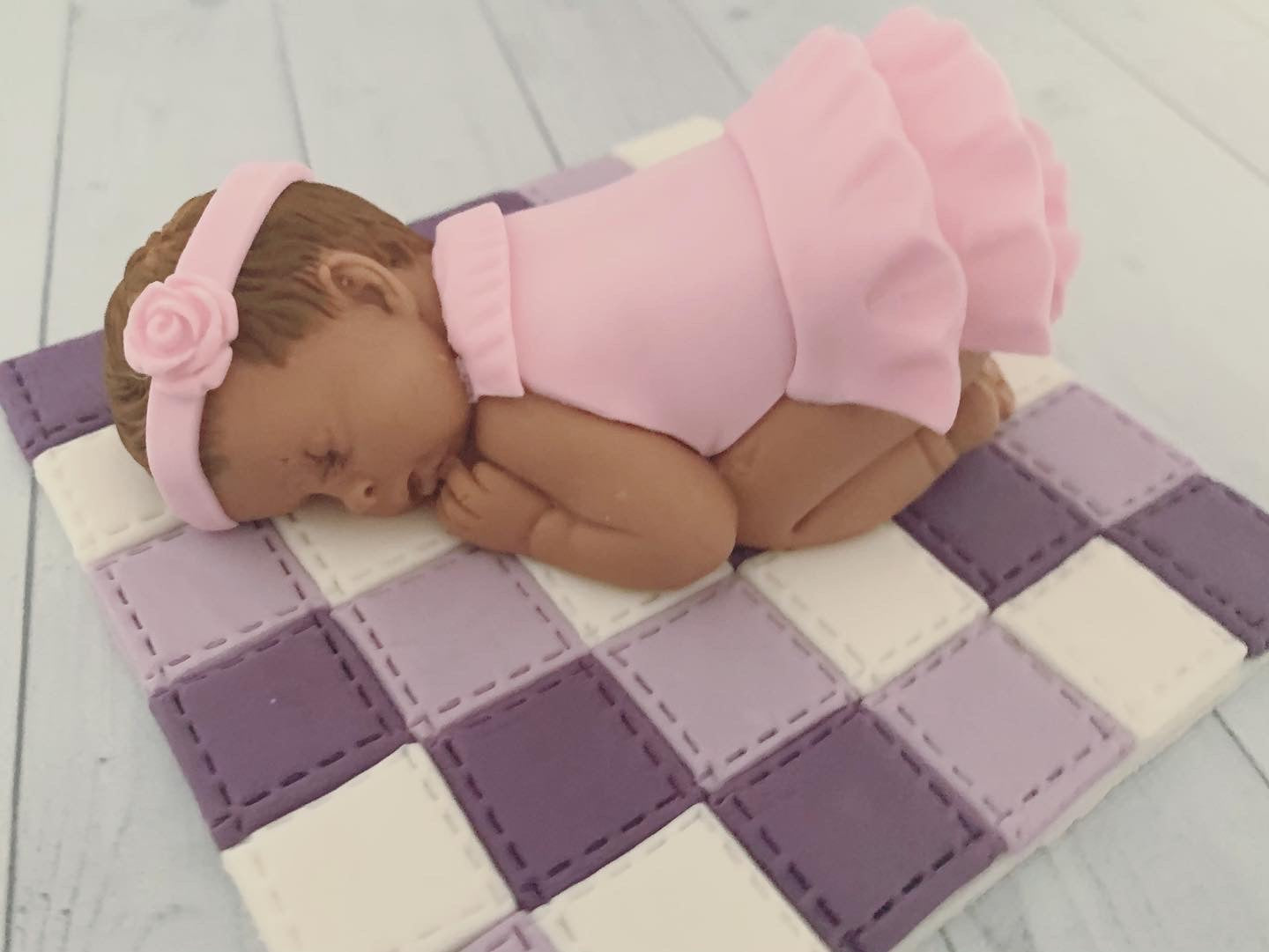 Baby on Quilt