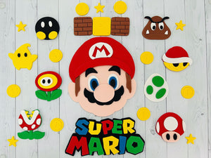 Mario Cake Toppers