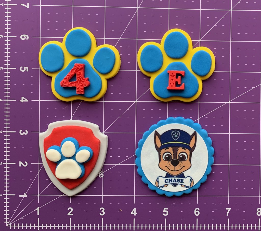 Paw Patrol Cupcake Toppers