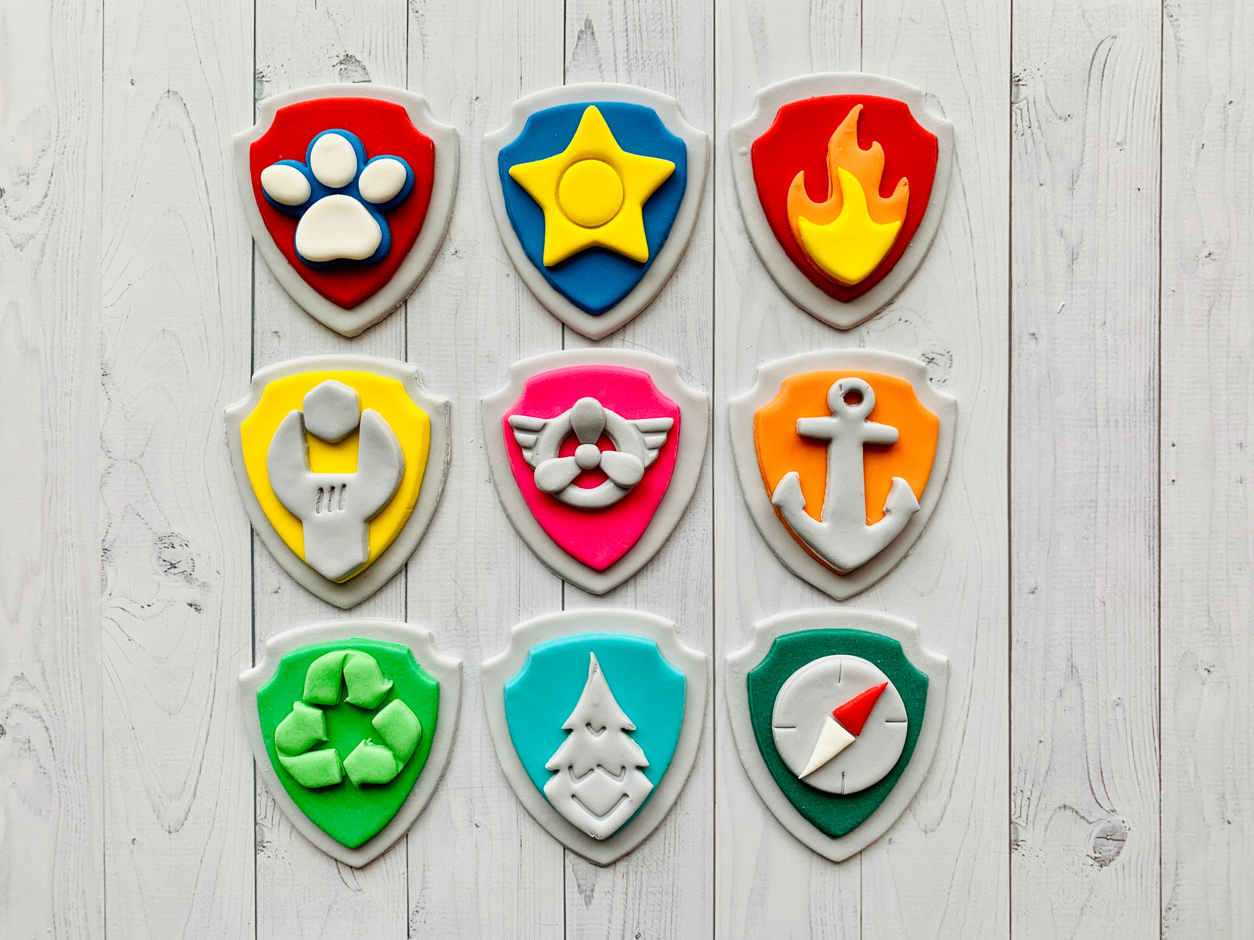 Paw Patrol Cupcake Toppers