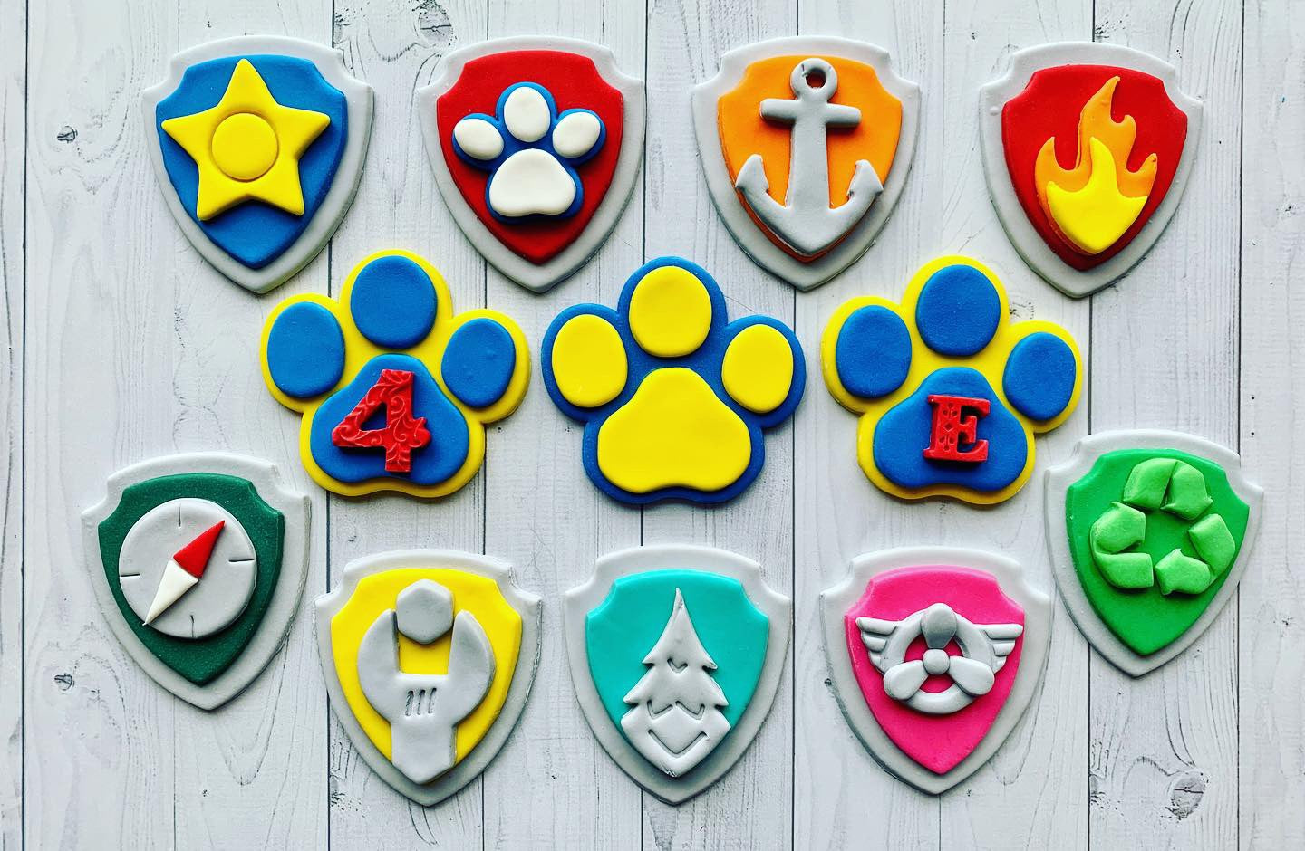 Paw Patrol Cupcake Toppers