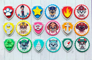 Paw Patrol Cupcake Toppers