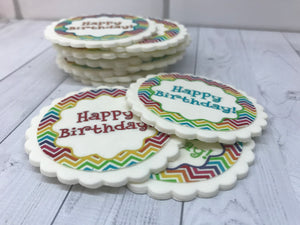 Happy Birthday Cupcake Toppers