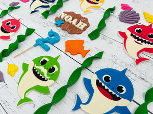 Shark Cake Toppers