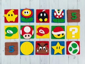 Mario Cupcake Toppers