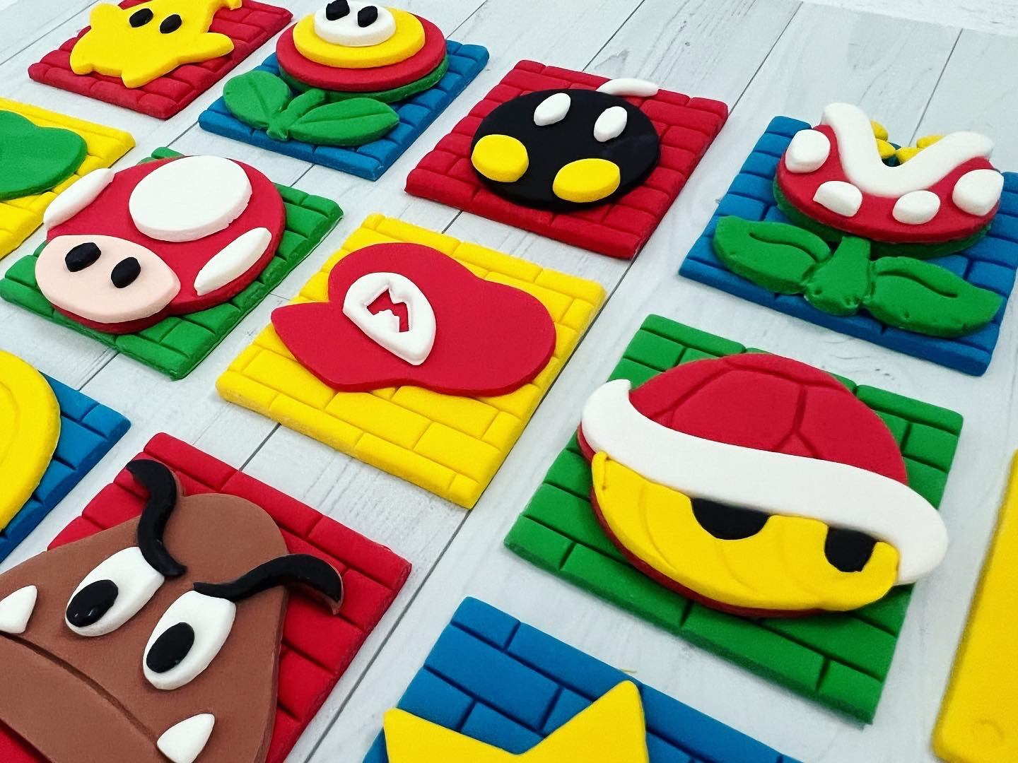 Mario Cupcake Toppers