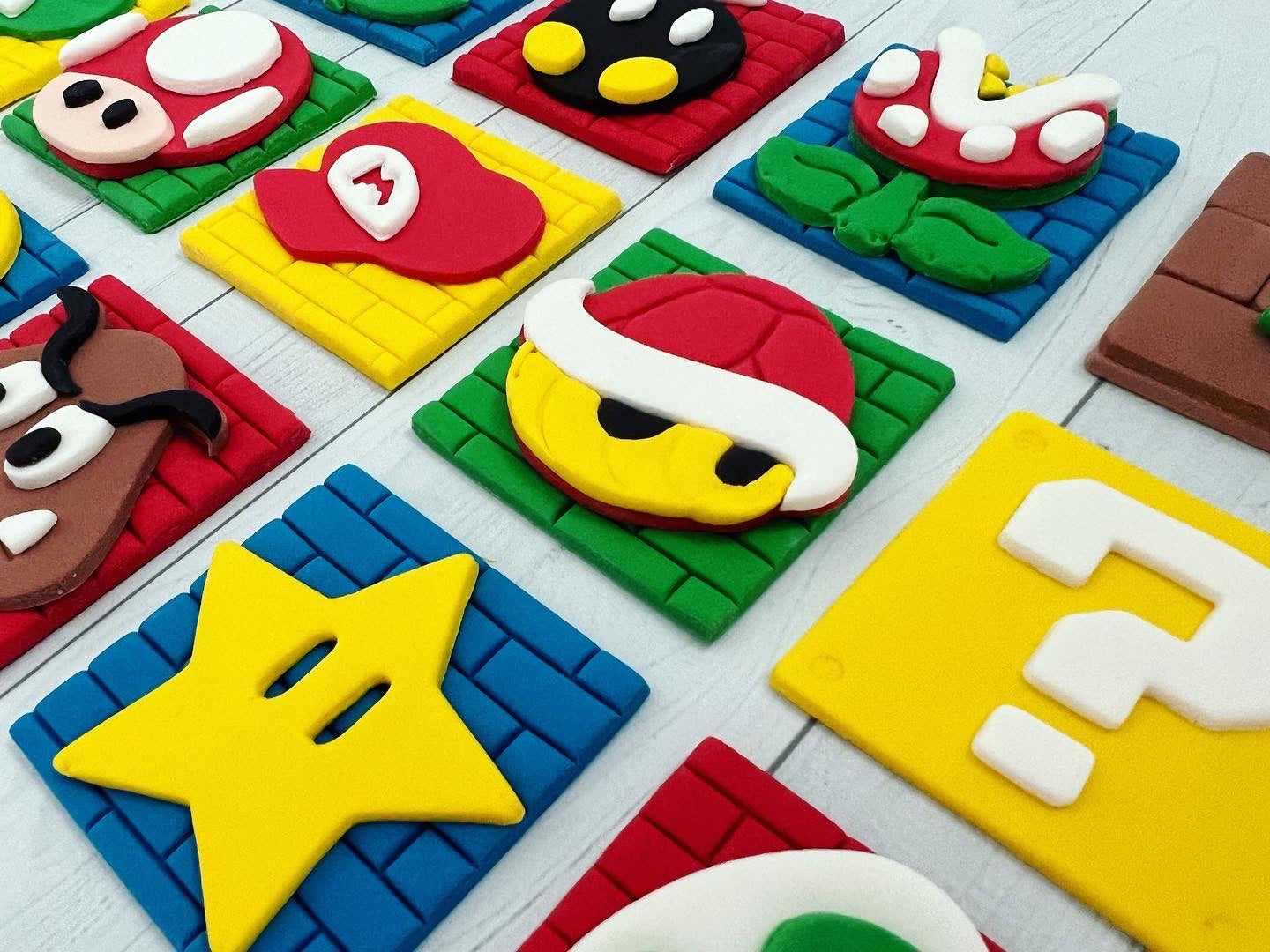 Mario Cupcake Toppers